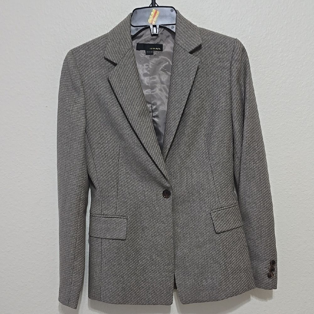 CARRIES NOTE Gray Blazer XS